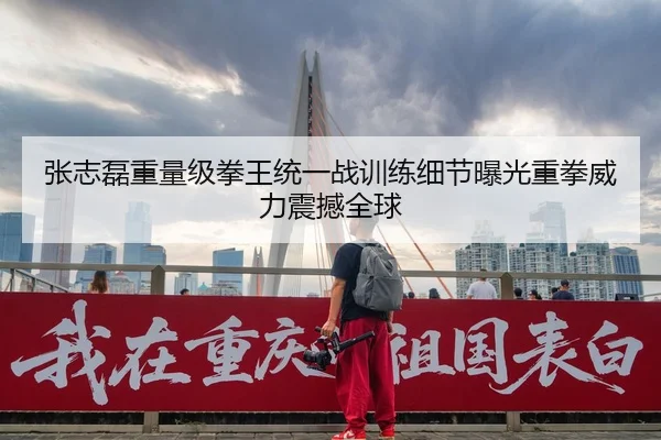 张志磊重量级拳王统一战训练细节曝光重拳威力震撼全球